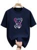 2025 new style fashionable mens and womens roundneck shortsleeved printed Tshirt summer casual Tshirt