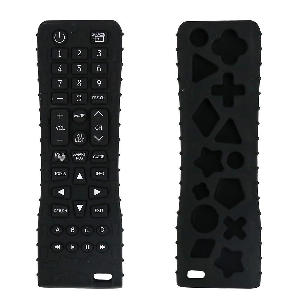 Silicone Teether Remote Control Toy for Babies 6+ Months