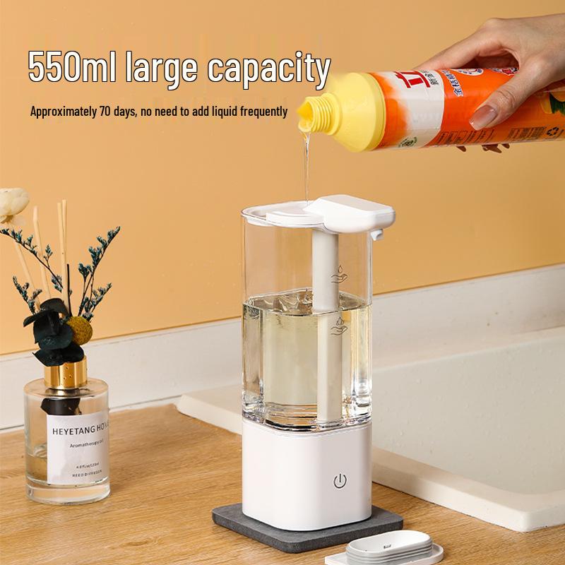 2024 Smart Touchless Soap Dispenser with Auto Sensing for Dish Soap, Hand Soap, Shower Gel, and Shampoo