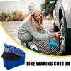 2pcs for Car Tire Dressing Applicator, Wheel Shine Sponge Reusable Tire Dressing Applicator Pad Auto Detailing Supplies