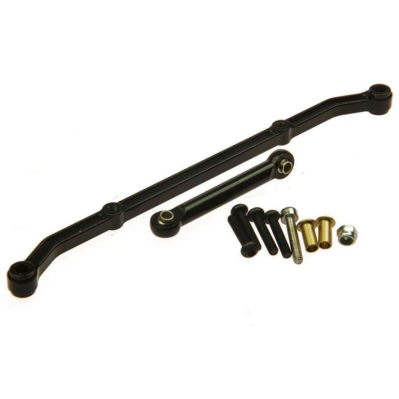 Premium Aluminum Steering Linkage Link Arm Set For 1/10 Rc Rock Crawler Ax10 Scx10