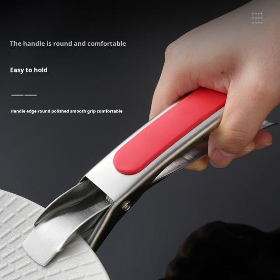 Pinza Sujeta Tazones Anti-Escaldaduras Resistente al Calor Pinzas Multiusos para Cocina Accesorios para Parrilla para Cocinar Servir