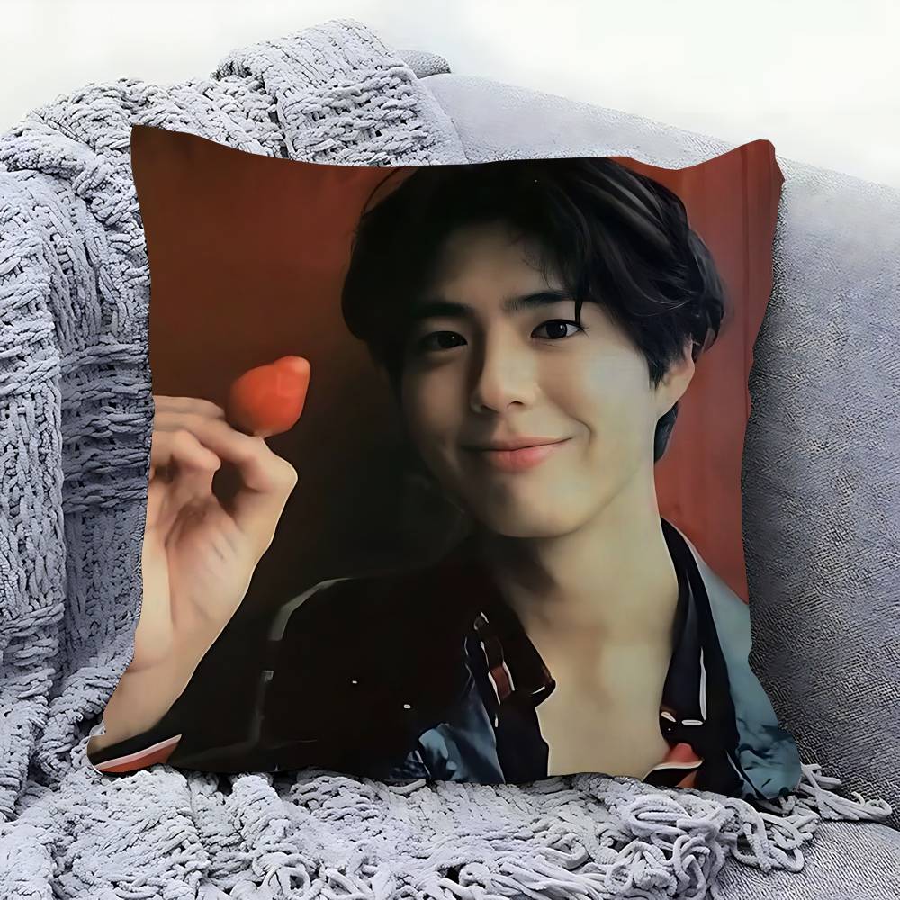 

Актер Пак Бо Гом Наволочка Чехол для диванной подушки Украшение для дома и комнаты Детский подарок 12x12Inch