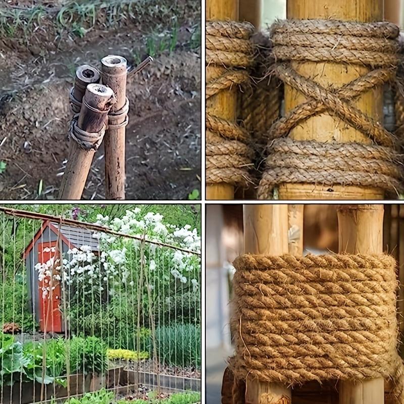 393.7 Inch Durable Natural Hemp Rope for Cat Scratching Posts - Strong Sisal Replacement Cord, DIY  Accessory