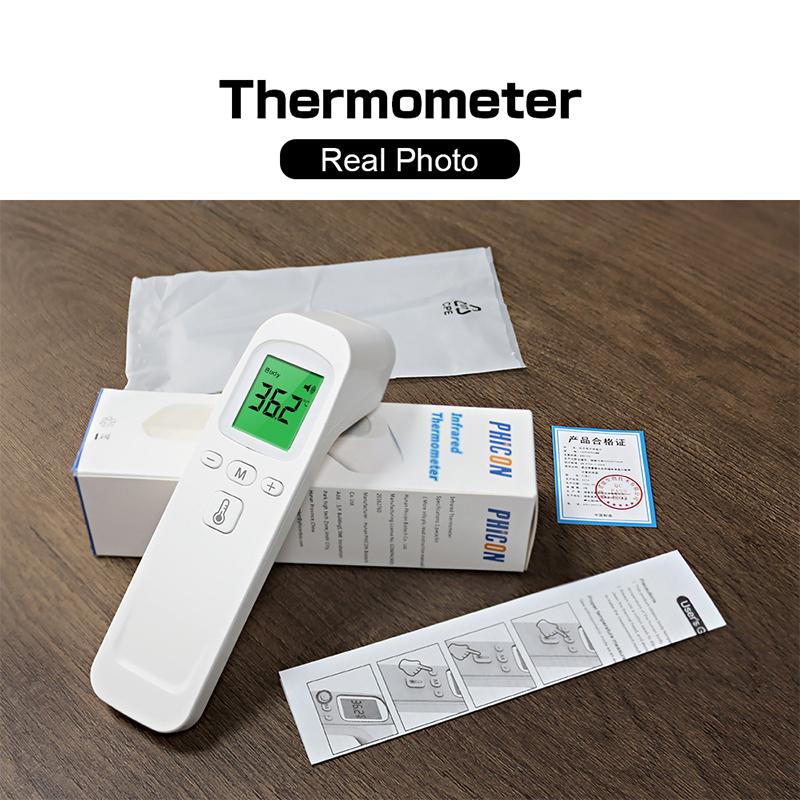 Digitales medizinisches Infrarot-Thermometer, berührungsloses Laser-Stirnthermometer für Erwachsene und Babys im Home-Office-Gesundheitswesen
