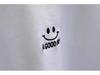 Plus Size 240 Jin Smiley Face Embroidered Raglan Long Sleeve Brushed Thermal Fleece Women's Fall/Winter Base Layer Top