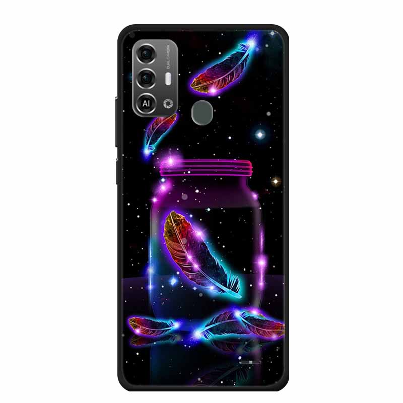 For ZTE Blade A53 Pro / A53Plus Case Lovely Soft TPU Painted Cat Silicone Cover for ZTE Blade A53 Plus Funda Coque A53Pro Shell