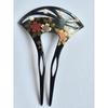 Used Japanese Accessories, Hair Ornaments, Hair Ornaments, Maki-e Style, Floral Patterns, Pearls
