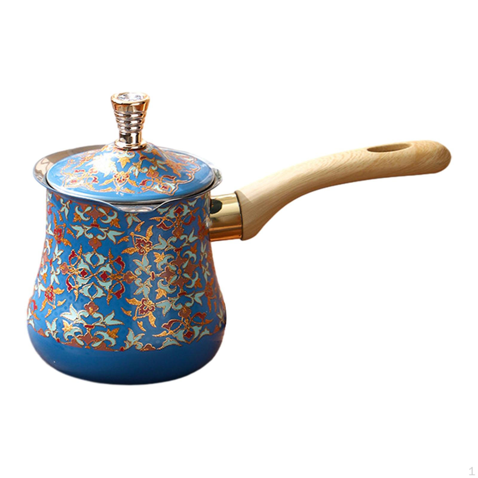 

Шоколадница с носиком против проливания и удобной ручкой для кухни 550 ml