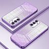 Glitzer-Beschichtungshülle für Samsung Galaxy A15 A25 A35 A55 A05 A05S A54 A34 A14 A24 A04S A13 A53 A23 A33 A12 A52 A72 S21 S23 FE S24 Ultra Plus Rückseite