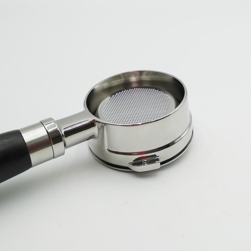 Three Ear 58mm Bottomless Portafilter Solid Wood Handle for Espresso Machines Accessories Commercial Coffee Equipment