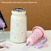 Popular Children's Thermos Cups, Girls' High-value Large-capacity Portable Straw Cups, Special Water Cups for Students To Go To School