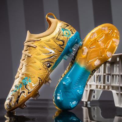 New Broken Nail Adult Football Shoes Men's and Women's Professional Long Nail Football Shoes Low-top Youth Sports Shoes