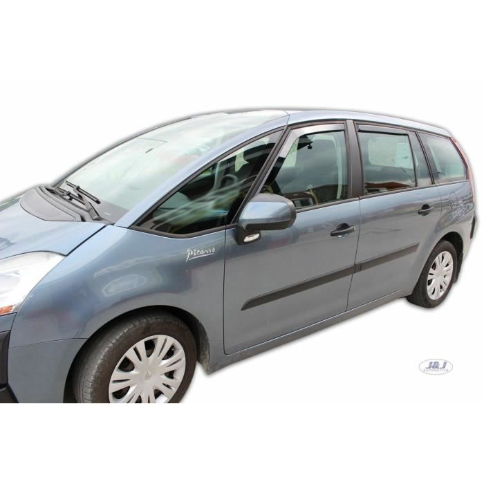 J&amp;J AUTOMOTIVE | Heko Deflecteurs d'air Déflecteurs de Vent Pour Citreon C4 Grand Picasso 2006-2013