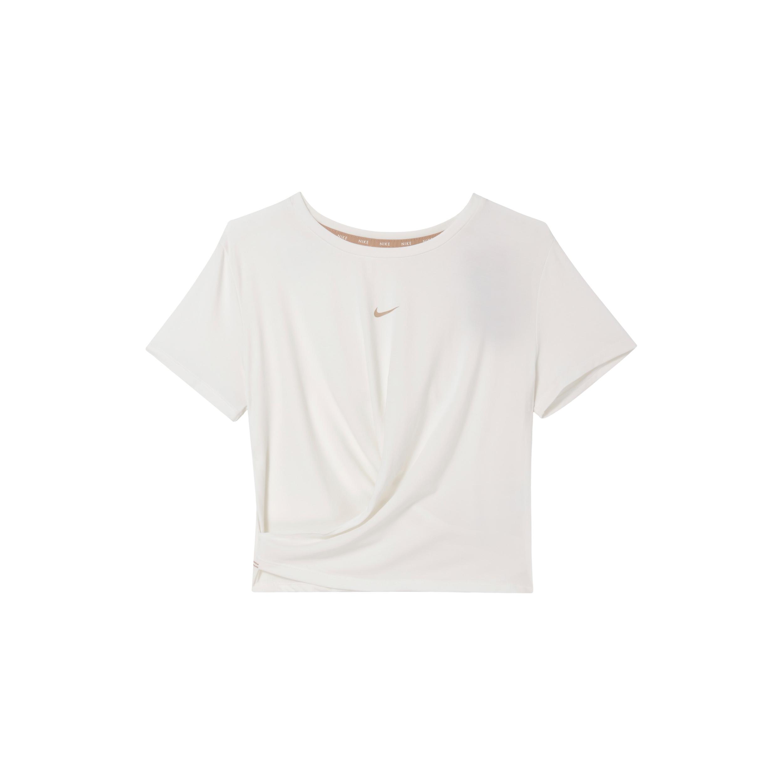 

Новый женский топ с коротким рукавом Nike One Luxe Dri-FIT быстросохнущий белый HF6182-133 M