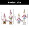 Festival Telescopic Christmas Doll with Extendable Legs Santa/Snowman Figure for Home Display Yuletide Table Decoration