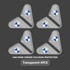 FA4Car Door Corner Bumper Guards Triangle Decals Scratch Protection For BMW M Sport M2 M3 M4 M5 M6 E46 E90 E60 F10 F20 E87 X3 X6