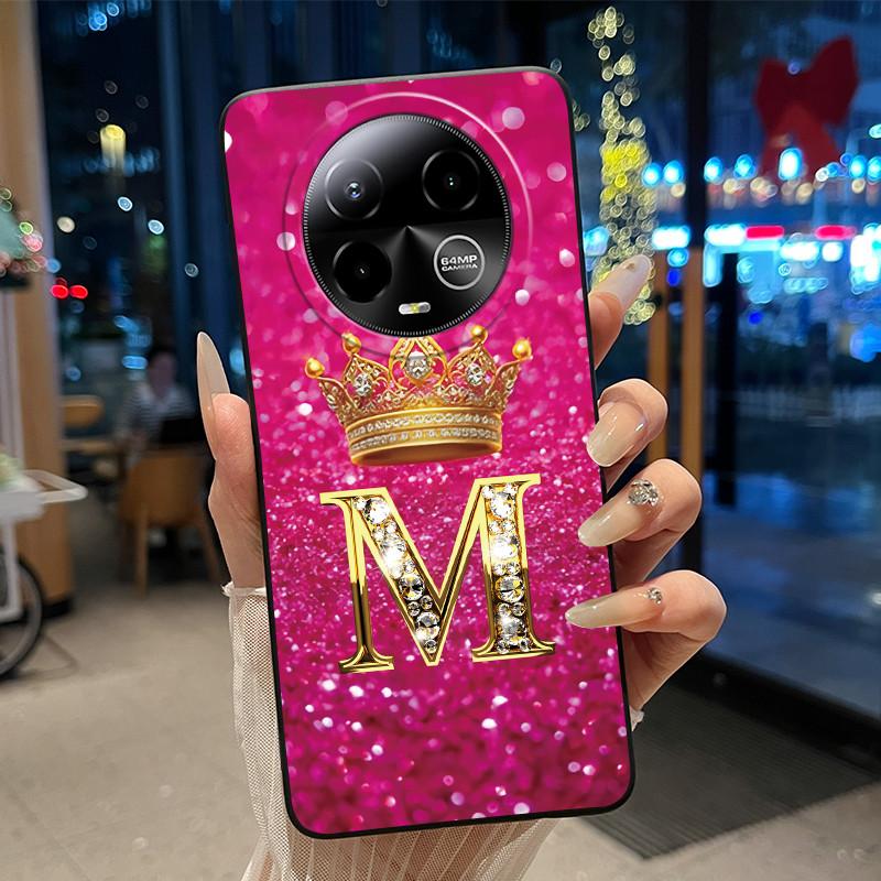 Black Case For BLU Bold K50 Soft Silicone Shockproof Protective Casing For BLU Bold K50 New Luxurious Crown Letter Back Cover