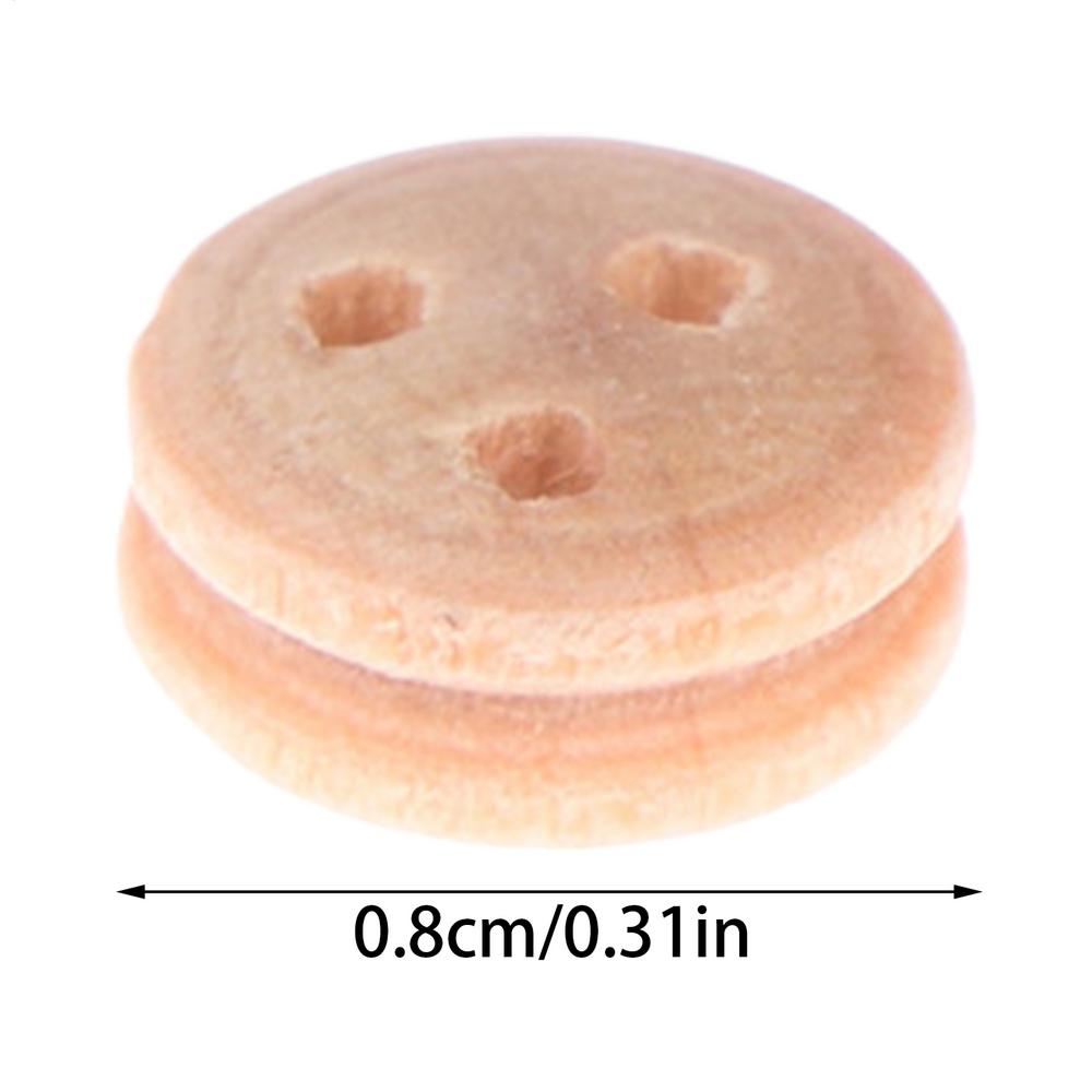 20PCS High Quality Deadeye Pulley 4/5/6/8MM Wooden Model Ship Model Accessories Resuable Wooden Wheels