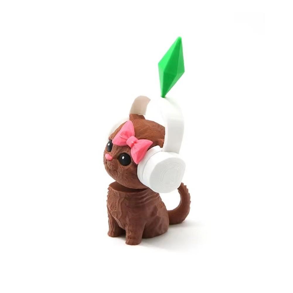 Gifts Cute Sims Cat Dancing Cat Car Ornament Ornament Doll Car Accessory Dashboard Decor Cat Figurine Sims Nodding Dancing Cat