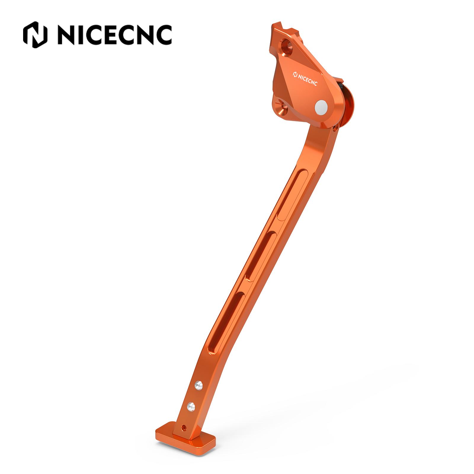NICECNC For Husqvarna FC 250 FC 350 FC 450 2016-2025 TC 125 TC 250 2017-2025 Adjustable Kickstand Side Stand For KTM SXF 450 оранжевый
