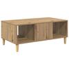 Artisan Oak Coffee Table 90 x 50 x 26.5 cm Engineered Wood