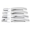 Car Accessories For Mitsubishi Pajero V80 V93 V95 V97 V98 2007- ABS Chrome Exterior Door Handle Cover Trim 8pcs