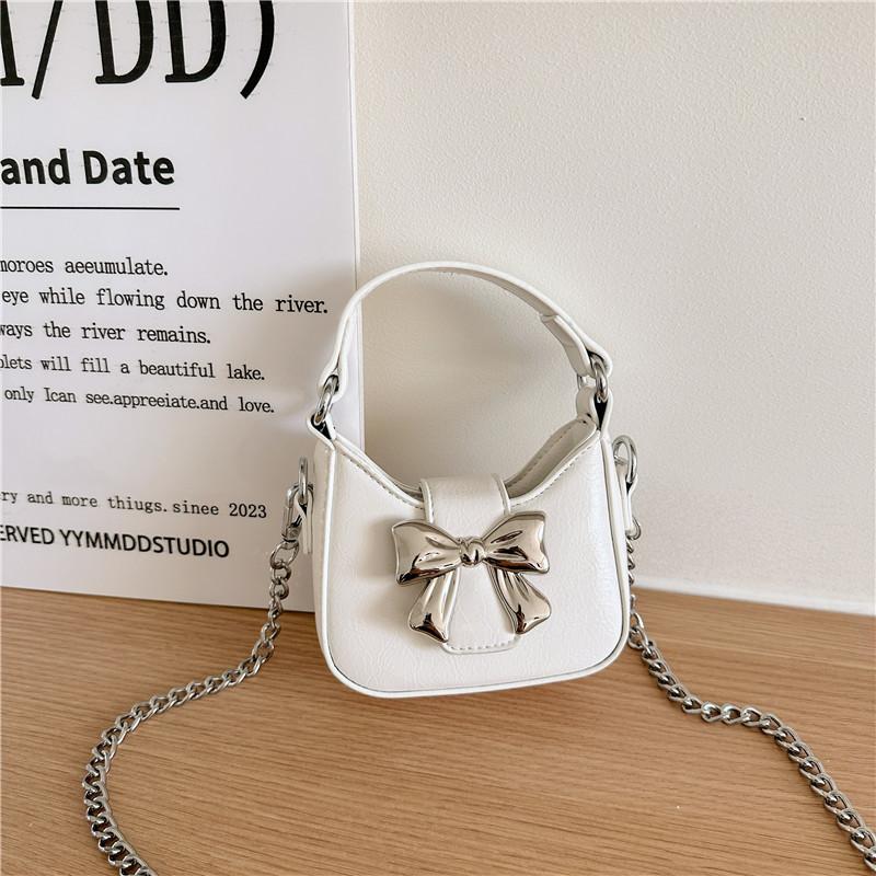 

ins корейський стиль популярний цього року, міні-моделі для батьків і дітей для дівчаток, сумки на ланцюжку з діагональними ланцюжками для носіння в руках, жіночі сумки. білий