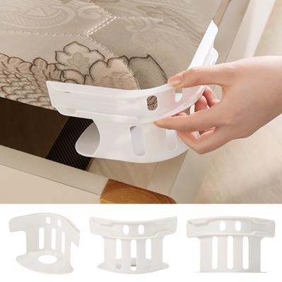 4Pcs/set Adjustable Heavy Duty Bed Sheet Holder Card Slot Non-slip Bed Sheet Clips Invisible Anti-slip Mattress Buckle