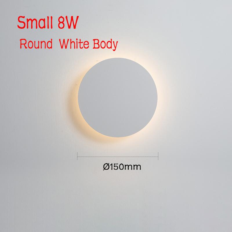 

Светодиодный настенный светильник для гостиной, настенный светильник для украшения дома, алюминиевый настенный светильник, светильник для лестницы на чердаке, AC85-265V Cool White(5500-7000K)