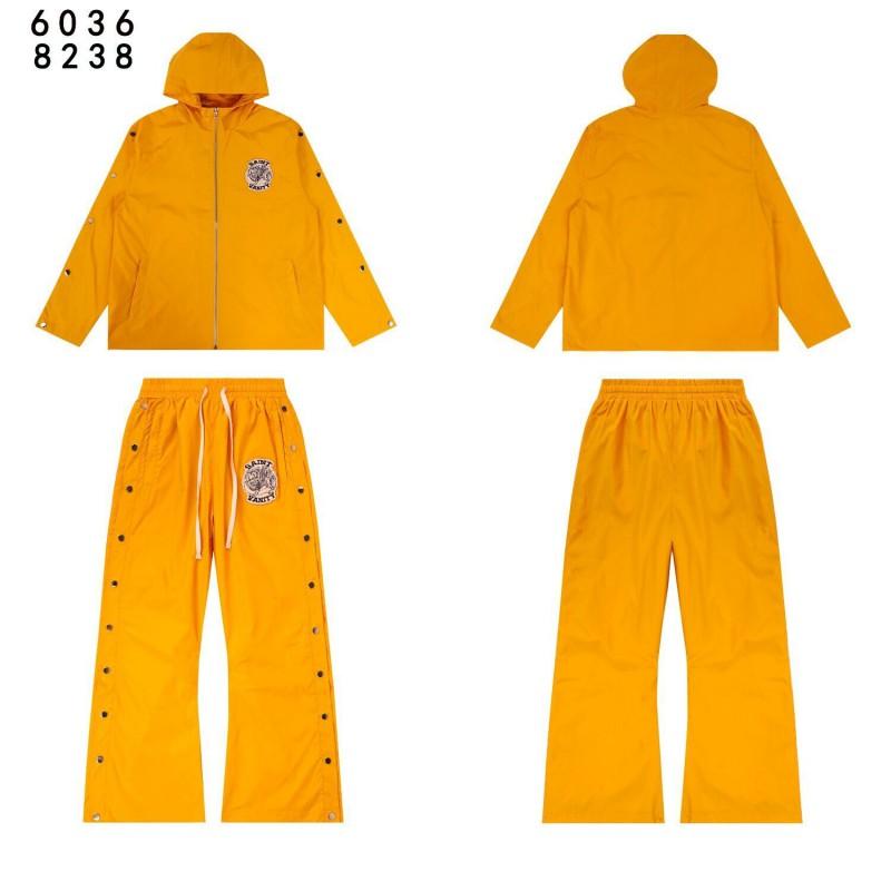 SAINT VANITY Embroidered Trench Track Suit Men Women Casual Sportswear Fall 2026