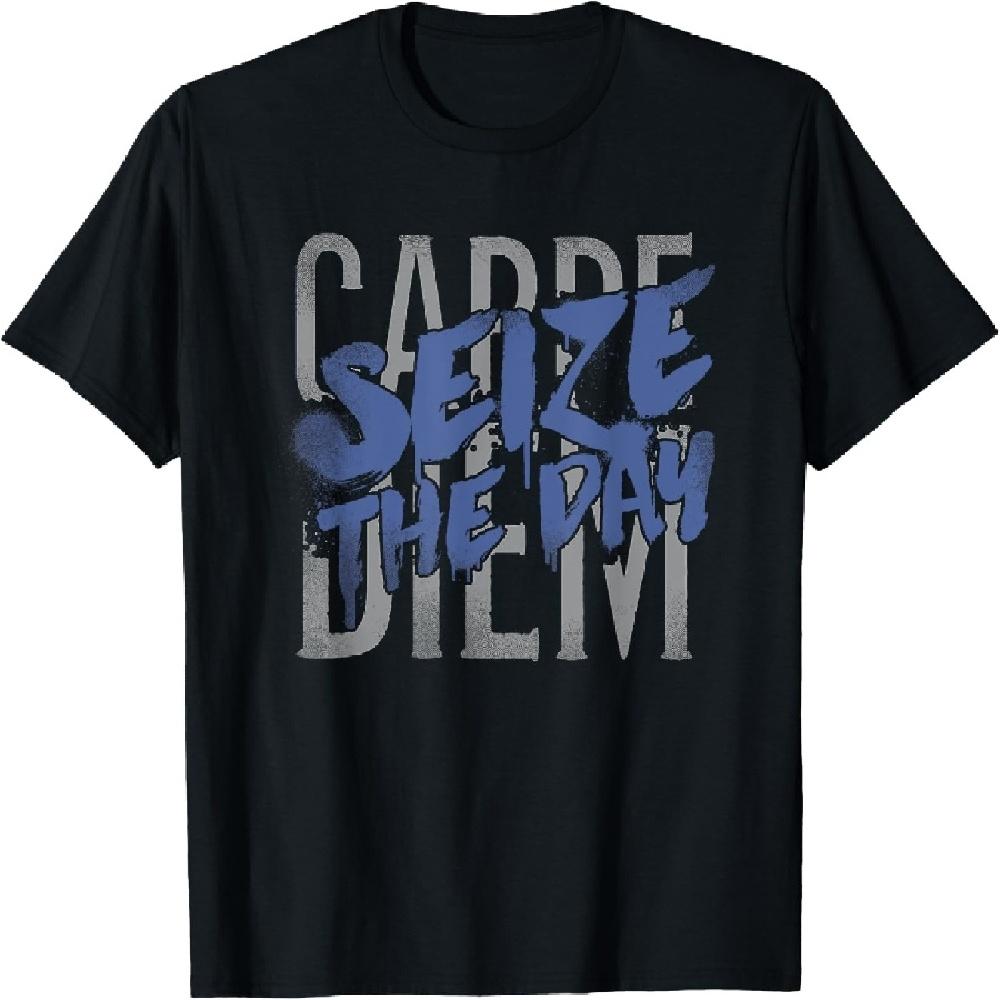 

Carpe Diem Seize the Day Graffiti Style T-Shirt T-Shirt XXXXXL чорний