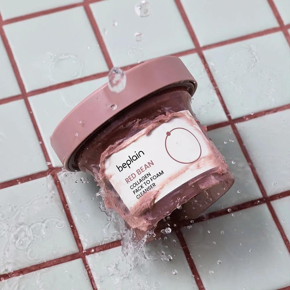Red Bean Collagen Pack-to-Foam Cleanser 100ml