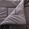 Velvet and Pom-pom Duvet 80 X 180 Cm Grey
