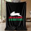 Coperta in Pile Flannel South Sydney Rabbitohs Coperta Calda e Accogliente per Divano Letto Viaggio Uso in Tutte le Stagioni