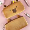Guinea Pig Capybara Plush Pen Bag Large Capacity Stuffed Capybara Plush Pencil Case Plush Doll Animal Guinea Pig Pen Pouch