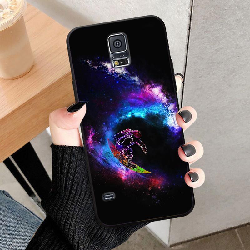 For Samsung S5 Case Cool Painted Soft Silicone Phone Back Cover For Samsung Galaxy S5 S 5 i9600 TPU Bumper on Galaxy S5 Neo Capa