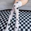 Women's Sexy Cosplay Stockings Kawaii Cow Spots Printed Thigh High Stockings Cute Lovely Milk Pantyhose Medias Kawaii Girl