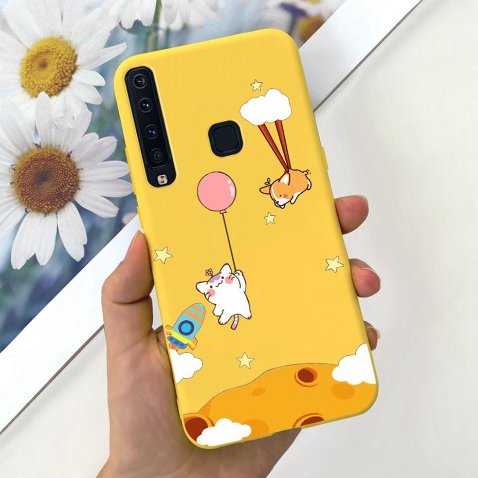 Hülle Für Samsung Galaxy A9 (2018) Niedliche Cartoon-Bonbonfarbene Weiche Silikon-Handyhüllen Für Samsung A9 2018 SM-A920F A9200 Bumper