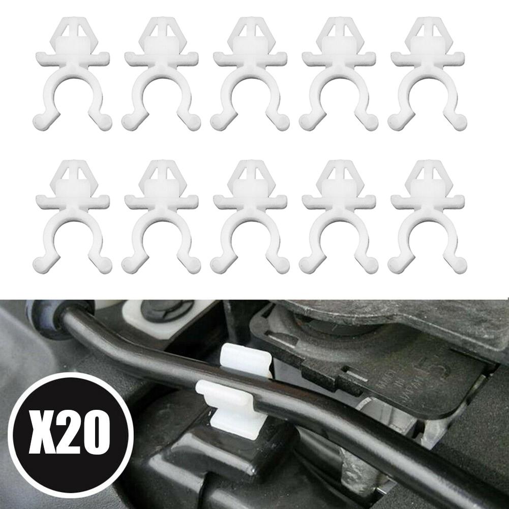 BONNET STAY ROD Prop Retainer Clamp Hood Gripper Hook Trim Clips