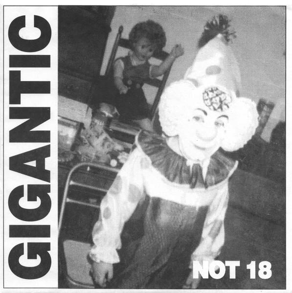 

7inch Record GIGANTIC - Not 18 HB008 Heat Blast Reco 1991 US Rock Used