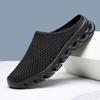 Fashion Men Slippers Summer Breathable Home Indoor Slippers Men Flats Lightweight Slides Fashion Outdoor Walking Shoes