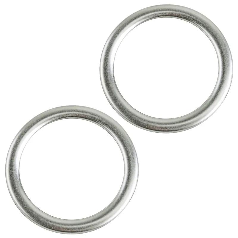 2Pcs Car Dashboard Air Vent Outlet Cover Ring Trim Fit for Mercedes Benz GLK X204 ML W166 GL X166 B Class W246 Stainless Steel