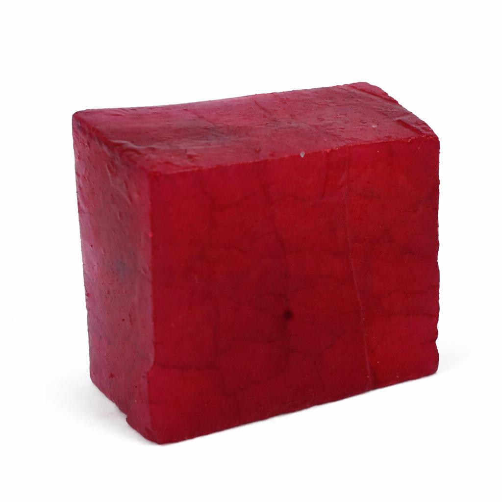 Natural Red Ruby 555ct Uncut Rough Certified Loose Gemstone