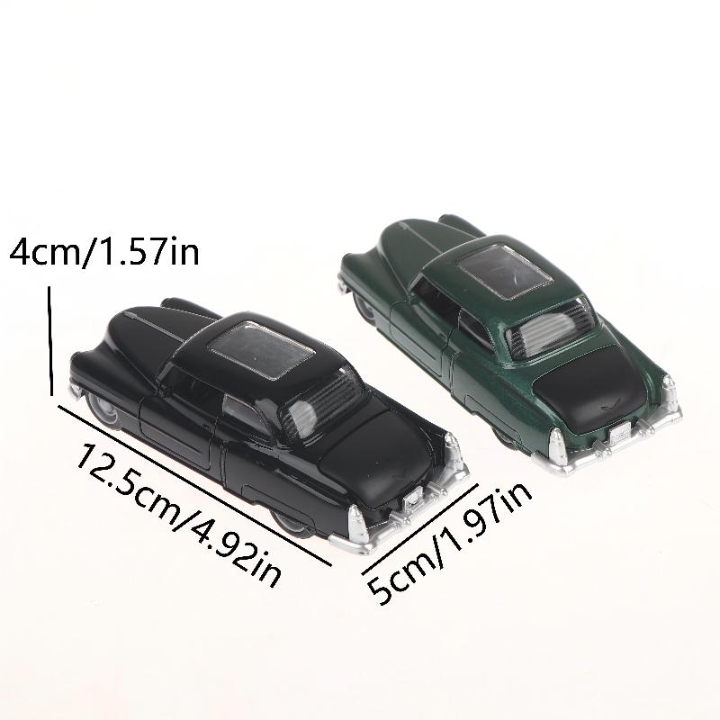 1/36 Realistic Alloy Car Model Retro Pull Back Car Toy Die-Cast Metal Toys Car Desktop Ornaments Home Office Decoration