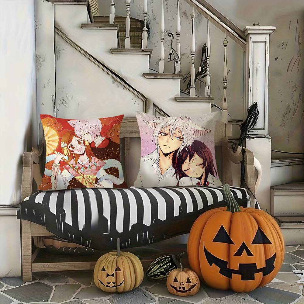 Love Anime K-Kamisama HajimemashitaS Pillow Case Soft Plush Fabric Double Sided Print Decorative Home Living Room Gift Cushion