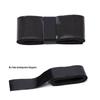 Elastic Perforated PU Leather Overgrip for Badminton, Tennis & Table Tennis Rackets, Fishing Rods with Ribbed Sweatband