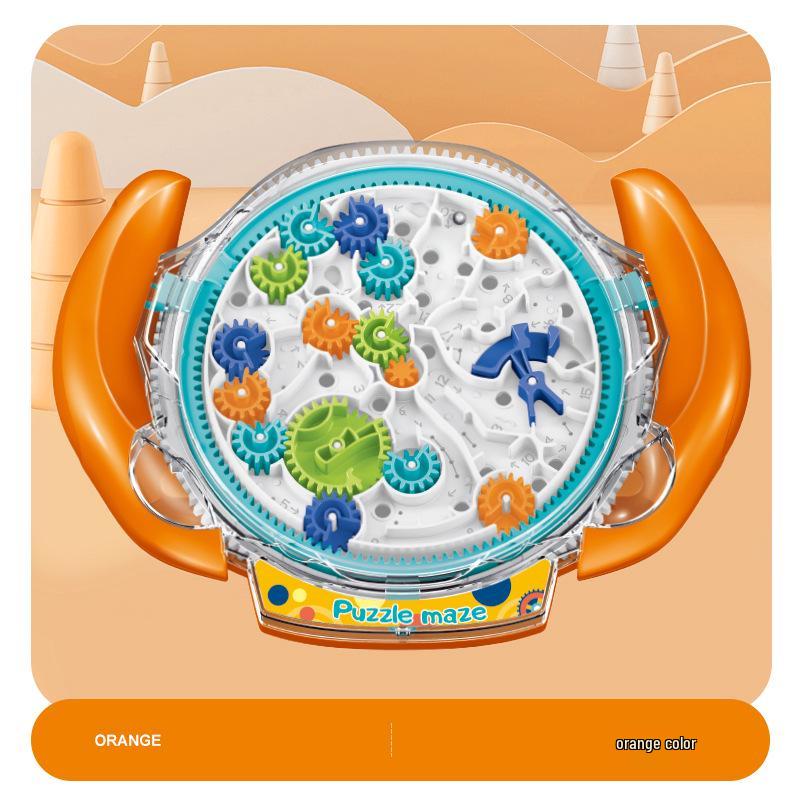 

Children s Handheld Maze Ball Puzzle - Gear Balance Adventure Toy