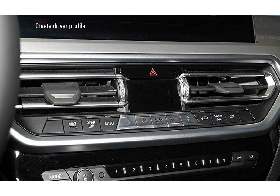 Klapky výdechů vzduchu první řady pro BMW řady 2, 3, 4, Z4, X3, X4 G Chassis