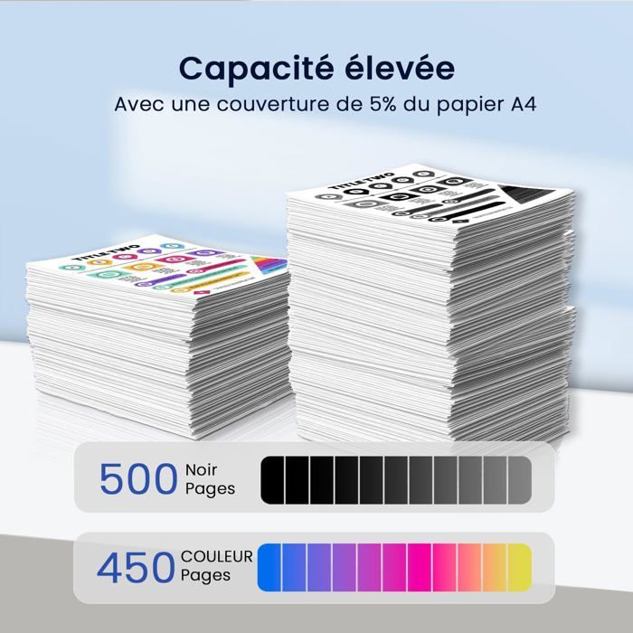 Cartouches d'Imprimante - HOOKINK - 29XL - Lot de 12 - Compatible Epson - Multicolore
